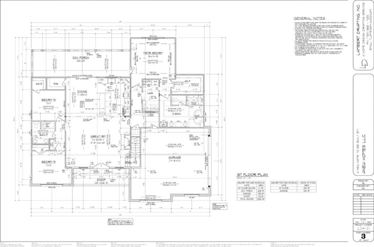 Hanes meadows plan 4