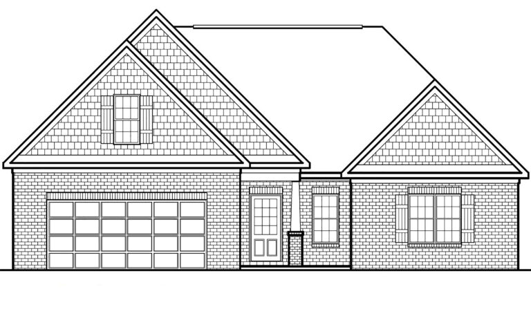 247 Shady Brook Lane_Front Elevation